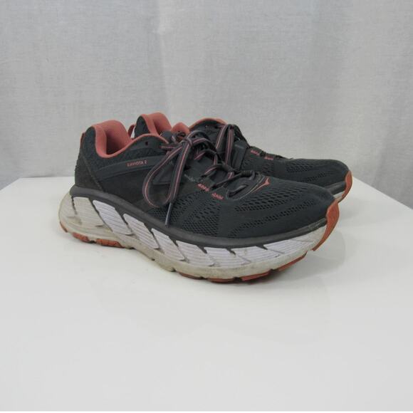 Women's Hoka One One Size 9.5 Gaviota 2 Dark Shadow/Lantana Mesh - Picture 1 of 12